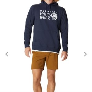 NWT Mountain Hardware Basin Trek Hiking Shorts Men's Size 28 - Golden Brown